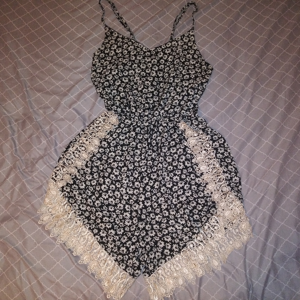 Black and White romper
